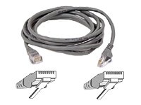 Kamerazubehoer: Belkin CAT5e Netzwerkkabel grau, 5m doppelt geschirmt