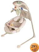 Fisher-Price Papasan Cradle Swing -  Nature's Touch N1973