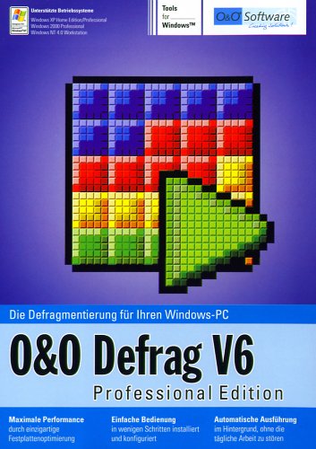 DVD Player: O&O Defrag V6.5 PRO - EDU Versionen
