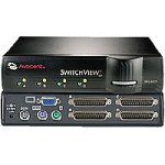 Elektronik und Foto: Avocent SwitchView MP SV4-MP-EU KVM Switch 4-> 1 PS/2