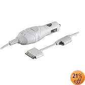 Belkin Mobile Power Cord for iPod with Dock Connector (White)
