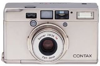 Camcorder: Contax TIX Sucherkamera APS 240 Kamera silber