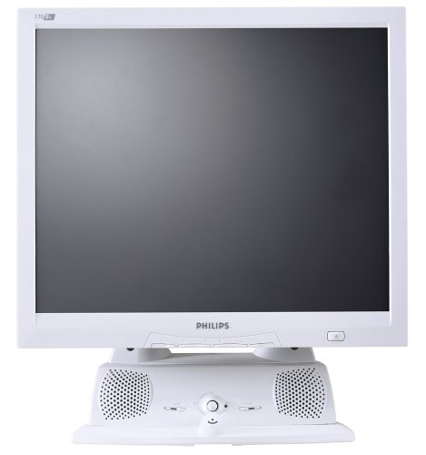 Projektoren: Philips 170B4MG 17-Zoll TFT-Monitor weiss/beige (DVI, integr. Lautsprecher, Pivot)