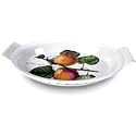 Portmeirion Pomona Earthenware 11-1/2-Inch Gratin Dish