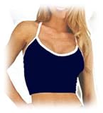 V Front Sport Tank with contrasting straps