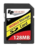 ACP-EP Memory Mobile Storage 128MB Secure Digital SD Card - EPSD/128