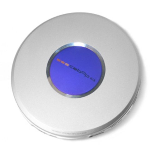 Camcorder: Cebop KIX Tragbarer MP3-CD-Player silber