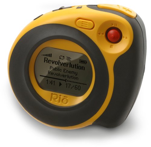 Speicherkarten: Rio Cali Yellow Tragbarer MP3-Player 128 MB Gelb