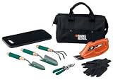 Black & Decker GS500K Grass Shear Kit with Hand Tools and Bag