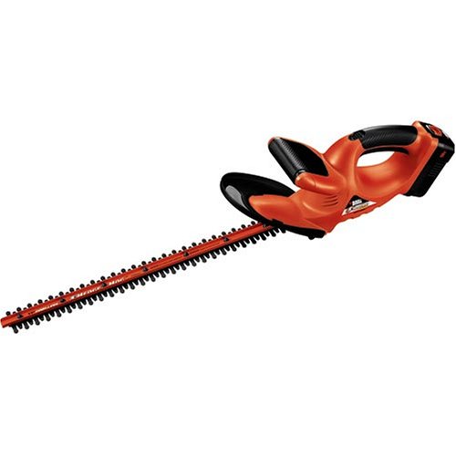 Black and Decker NHT518 18-Volt Cordless Hedge Trimmer. 