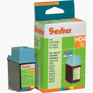 Handys ohne Vertrag: Geha T925 Patrone H04 Tinte 3-farbig DeskJet 350C/600C OfficeJet 700