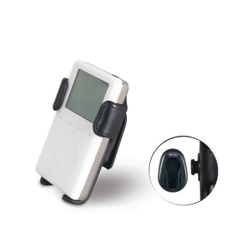 Navigationssysteme: iPod Lederhalterung f�r iPod mit Dock Connector