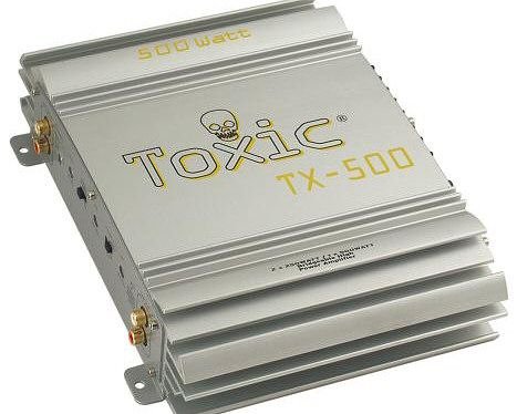 TV Ger&auml;te: Toxic TX 500 Verst�rker Autoradio