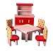 Plan Toys 73061: Dining Room (Wooden Dollhouse Furniture)