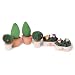 Plan Toys 7336: Patio Plant Set (Wooden Dollhouse Furniture)