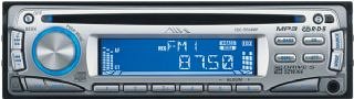 Aiwa CDC-R504MP MP3-CD-Tuner silber-titan