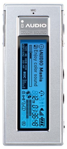 NoteBook: NTP iAudio 4 Tragbarer MP3-Player 256MB silber