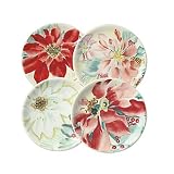 Pfaltzgraff Holiday Market Salad Plates, Set of 4