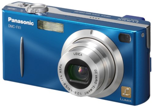 Projektoren: Panasonic DMC-FX1EG-A Blau Digitalkamera 3.2 (2048 x 1536) 16MB