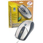 Elektronik und Foto: A-Four Tech SWW-37 Maus PS/2 3 Tasten 520dpi + Tastenrad silber