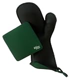 Kitchen Grips Contourfit Oven Mitt, Hunter Green