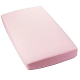 Secure-Fitting Pink Crib Sheet - Set of 2