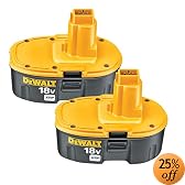 DEWALT DC9096-2 18-Volt XRP 2.4 Amp Hour NiCad Pod Style Battery, 2 Pack