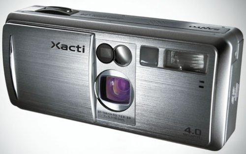 Festplatten: Sanyo Xacti VPC-J4 EXBK Digitalkamera (4 Megapixel) in schwarz