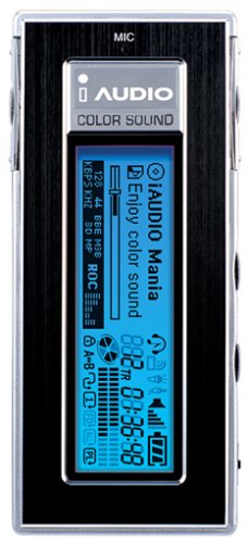 NoteBook: NTP iAUDIO4 128 Tragbarer MP3-Player 128MB schwarz