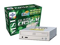 MP3 Player: MSI CR52-M CD-R/RW 52x32x52xSpeed intern IDE wei� CD-Brenner Retail