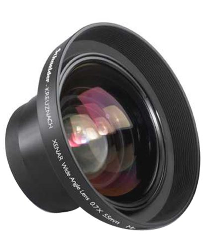 Kompaktanlagen: Kodak Weitwinkelconverter by Schneider Opt. 0.7x, 55 mm Gewinde