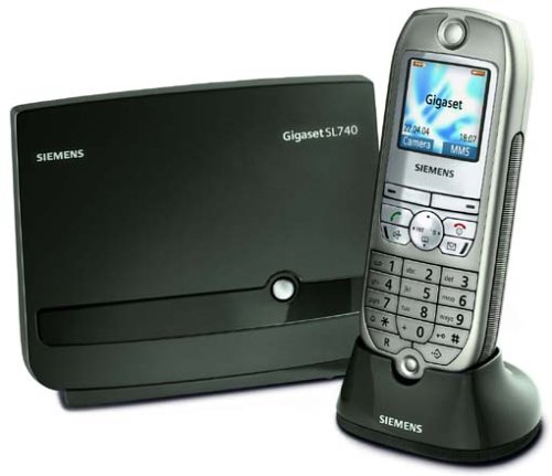 Festplatten: Siemens Gigaset SLX740 isdn titanium schnurloses Telefon