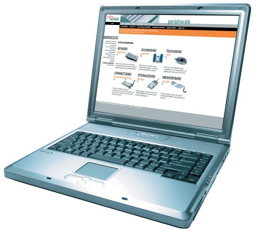 Festnetztelefone: Fujitsu Siemens Amilo L6820 Notebook (Intel Celeron 2,5GHz; 256MB RAM; 40GB HDD; DVD-Brenner; 15-Zoll TFT; WIN XP Home)