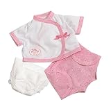 Clothing for 18" Baby Annabell Doll - Pink Underwear Outfit
