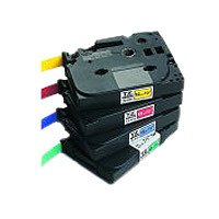 Kamerazubeh&ouml;r: Brother TZ-M21 laminiert Schriftband 9mm farblos/mattschwarz P-touch 200/300/1750/1850/2400