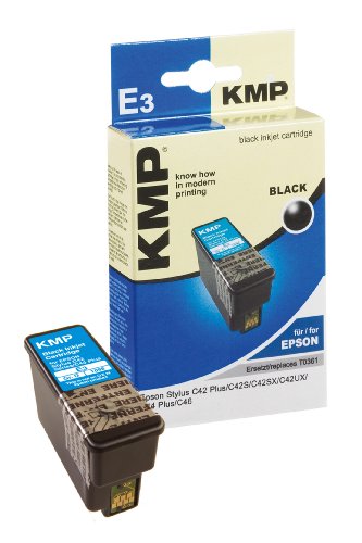 Kompaktanlagen: KMP Patrone Tinte schwarz Stylus C42