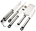   - Mr. Bar-B-Q 5-Piece Oval Stainless Handle Tool Set