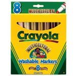 8 ct. Multicultural Washable Markers - Broad Line by 