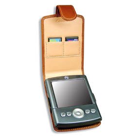 Camcorder: Covertec Ledertasche Tungsten T (brown)