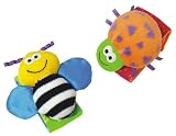 Lamaze - Ladybird & Butterfly Wrist Rattles