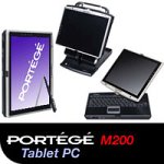 TV Ger&auml;te: Toshiba Portege M200 Tablet PC PentiumM 1.6GHz TFT 12.1 256MB 60GB WLAN WXPP