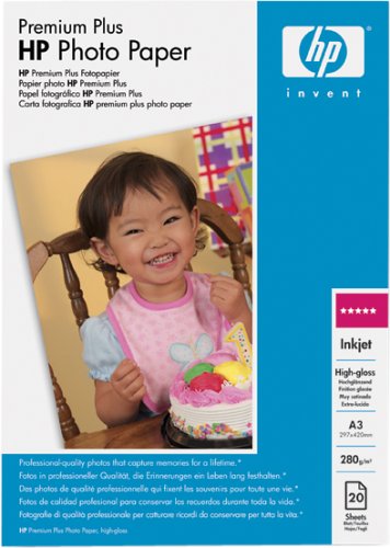 Heimkinosysteme: HP Premium Plus Photo Papier A3 20Blatt 280g/m� DeskJet 9300/9650/9670/9680