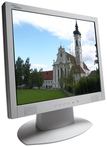 Festnetztelefone: Fujitsu Siemens C19-1A 19 Zoll TFT-Monitor wei�/beige Kontrast 600:1