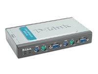 Digitalkameras: DLINK KVMSWITCH Tastatur VGA Mouse 4port
