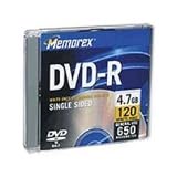 MP3 Player: Memorex Professional DVD+RW 4x 4.7GB 5er Pack Videobox DVD-Rohlinge