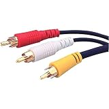 ARISTA Video Patch Cords with RCA connectors 6 feet 58-225