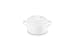 Le Creuset White Petite Casserole Ramekins with Lid