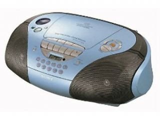 Festplatten: Sony CFD-S300/LL CD-Radiorekorder blau