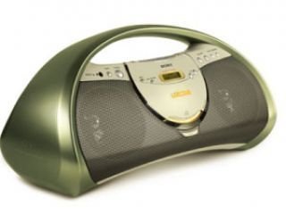 Festplatten: Sony ZS-Y3 CD-Radiorekorder gr�n