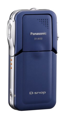 Projektoren: Panasonic SV-AV50EG-A 2,0 Megapixel Digitalkamera blau